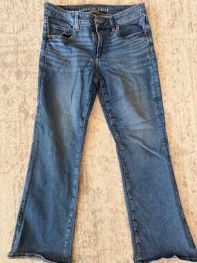 American Eagle Outfitters Blue Flare Jeans